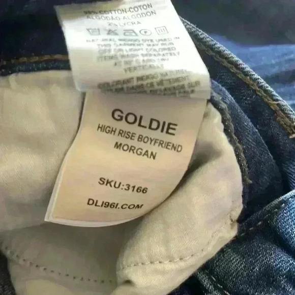 DL 1961 Goldie high-rise boyfriend jeans - Picture 6 of 6